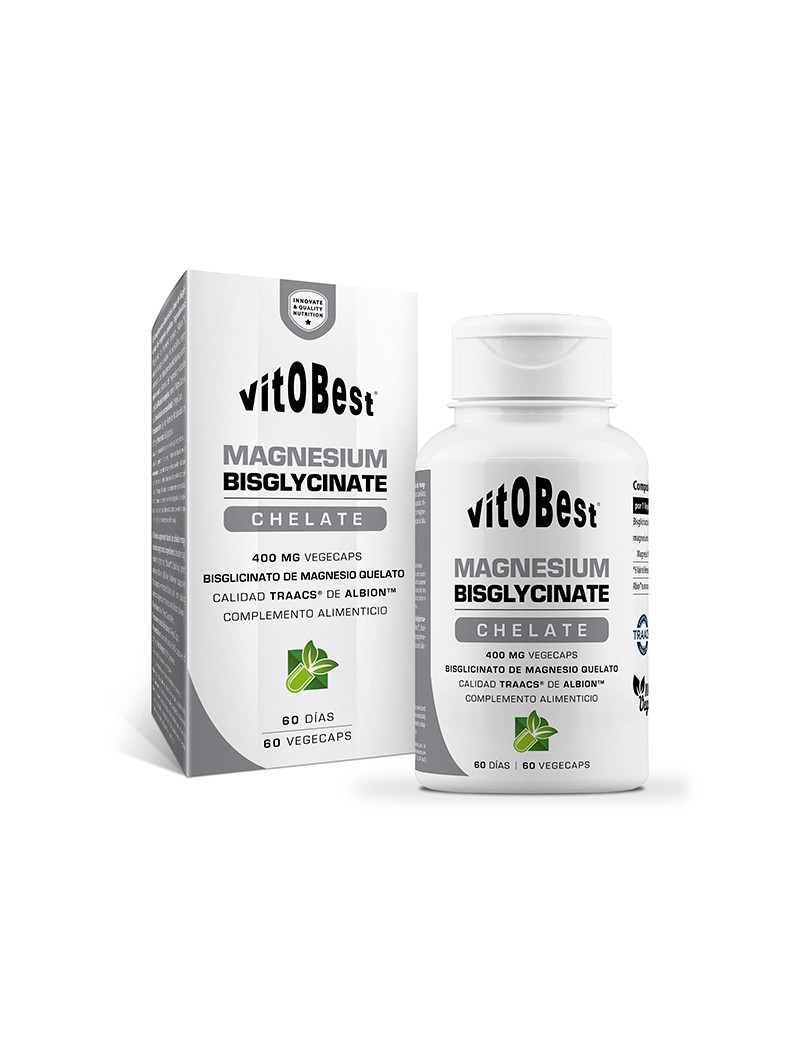 Magnesio · Magnesium Bisglycinate · 60 VegeCaps